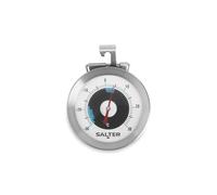 Salter Thermomètre Analogique pour Réfrigérateur et Congélateur - Capteur Bimétallique Précis, Plage de Température de -30 °C à +30 °C, Avec Crochet de Suspension, Acier Inoxydable
