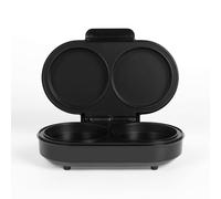 Salter XL Dual Omelette Maker - Plaques de cuisson antiadhésives, Cuiseur d'œufs double, Prépare 2 omelettes, Pas besoin de retourner, Cuisinez avec peu ou pas d'huile, Nettoyage facile, 850W