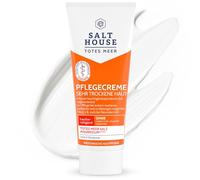 SALTHOUSE Totes Meer Crème de soin pour les peaux extrêmement sèches et irritées, avec minéraux de la mer Morte, magnésium, urée et beurre de karité comme pour la dermatite atopique, 75 ml