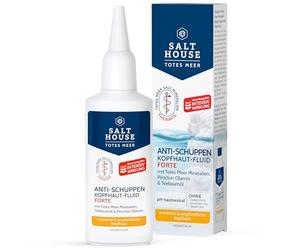 Salthouse Totes Meer Therapie Fluide anti-pelliculaire pour cuir chevelu sans rinçage avec huile d'arbre à thé pour cuir chevelu sujet aux pellicules 75 ml