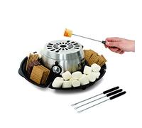 Salton SP1717 Fondue au Chocolat en Acier Inoxydable Noir