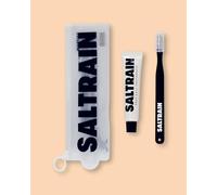 Saltrain Mini-trousse de voyage pour l’hygiène bucco-dentaire Travel Kit Black Edition - 30 g, 1 pc