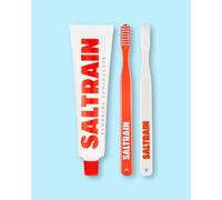 Saltrain Trousse de voyage pour l’hygiène bucco-dentaire Dental Kit Red Edition - 100 g, 2 pcs