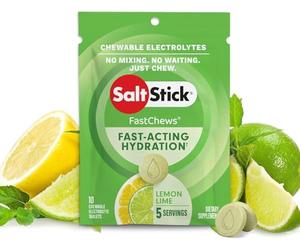 SALTSTICK FASTCHEWS Citron vert citron (lot de 10)