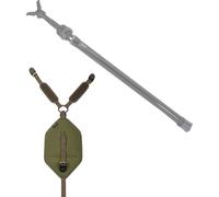 Saltstone Support pour canne de tir - compatible avec le gilet de chasse modulaire Integrator vert taille unique