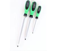 SALTUS Jeu de tournevis à fente 3 pièces Set de tournevis atelier professionnel