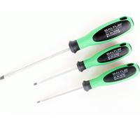 SALTUS Jeu de tournevis à fente 3 pièces Set de tournevis atelier professionnel