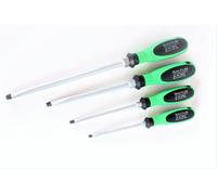 SALTUS Jeu de tournevis à fente 4 pièces Set de tournevis Atelier professionnel