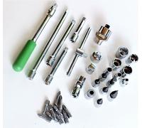 SALTUS Set 25 pcs. clé à douille pièces d'assemblage 1/4" cliquet Bit Satz Profi