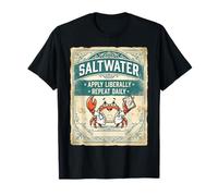 Saltwater Doctor Crab Ocean Vintage Design T-Shirt