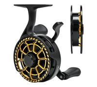 Saltwater Reel Lightweight Metal Fishing Wheel, Magnetic Drop System Gear, Freshwater Saltwater Equipment, Trout Crappie Catfish Salmon Angler Setup, Fishing Accessories Tools For Adults Men Youth
