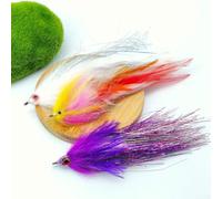 Saltwater Streamer Fly Lure 150mm 3D Eyes | 3D realistic eyes, pour visual pour impact, boosts strike rates, saltwater ready, construction