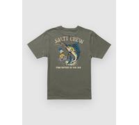 Salty Crew Big Bill Kids T-Shirt vert L