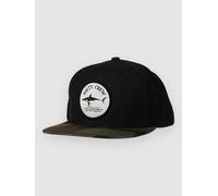 Salty Crew Bruce 6 Panel Chapeau noir Uni