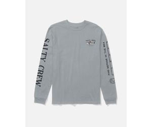 Salty Crew - Bruce L/S Tee - T-shirt homme Quarry - M