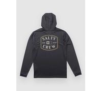 Salty Crew Capitals Hooded Longsleeve Lycra gris L