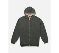 Salty Crew Coastal Sherpa Fleece Full Zip Fleece Vert XL Homme