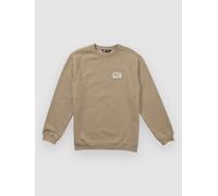 Salty Crew Crafted Crew Fleece Sweatshirt Beige XL Homme