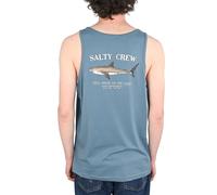 Salty Crew Débardeur Bruce - Slate Col Rond Coton Bleu (Tailles M-XXL)