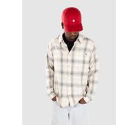 Salty Crew Early Bird Flannel Long Sleeve Shirt Beige 2XL Homme