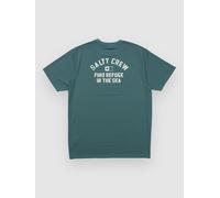 Salty Crew Even Keel Tech Short Sleeve Rash Guard Vert L