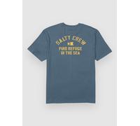 Salty Crew Even Keel Vintage Short Sleeve T-shirt Bleu M Homme