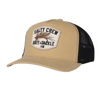 Salty Crew Fishing Co Trucker Cap Beige Homme
