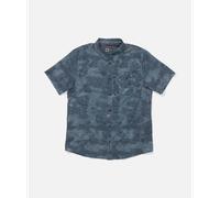 Salty Crew Chemise Flagship Uv Button Up – Protection solaire UPF 50+ – Homme Taille L Dark Navy