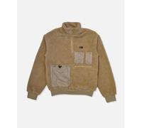 Salty Crew Frost Sherpa Half Zip Fleece Marron M Homme