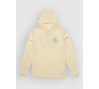 Salty Crew Global Hood Sunshirt Long Sleeve Rash Guard Gris M Homme
