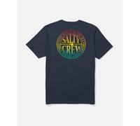 Salty Crew Global Short Sleeve T-shirt Bleu L Homme