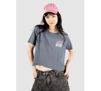 Salty Crew In The Rays Crop T-Shirt bleu S