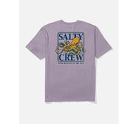 Salty Crew Ink Slinger Standard Short Sleeve T-shirt Violet XL Homme