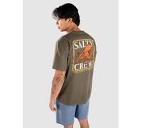 Salty Crew Ink Slinger Standard T-Shirt vert S