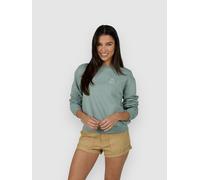 Salty Crew Island Time Crew Sweatshirt Vert M Femme