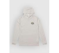 Salty Crew Jimmy Hooded Sunshirt Long Sleeve Rash Guard Gris 2XL Homme