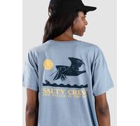 Salty Crew Lunch Time B.f Short Sleeve T-shirt Bleu M Femme