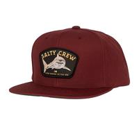 Salty Crew - Lurking 6 Panel Burgundy - Casquette