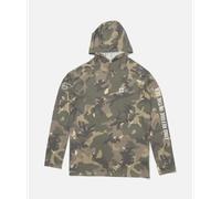 Salty Crew - Mariner Hood Tech Tee - T-shirt anti uv homme Green Camo - S