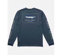 Salty Crew - Marlin Mount Ls Tech Tee - T-shirt anti uv homme Blue Fin - M