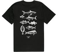 Salty Crew Men's Mapped Tee Shirt Black L