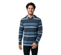 Salty Crew White Cap Tech Long Sleeve Rash Guard Bleu S Homme