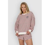 Salty Crew Schooner Crew Sweat rouge XL