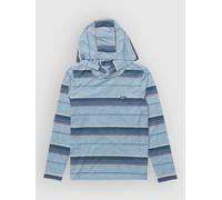 Salty Crew Seaway Uv Hooded Long Sleeve Rash Guard Bleu S Garçon