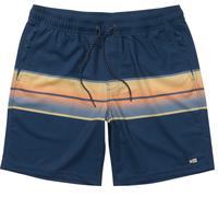 Salty Crew - Short de bain stretch - Sunup Volley Bluefin pour Homme - Taille S - Bleu Bleu S