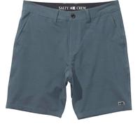 Salty Crew - Short stretch - Drifter 19 Slub Hybrid Deep Sea pour Homme - Taille 33 US - Bleu Bleu 33 US