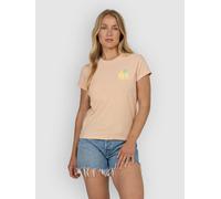 Salty Crew Simplicity Modern Short Sleeve T-shirt Beige XS Femme
