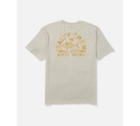 Salty Crew Stamped Classic Short Sleeve T-shirt Beige M Homme