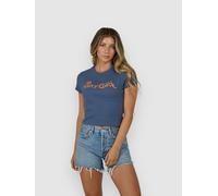 Salty Crew Sunny Side Baby Short Sleeve T-shirt Bleu S Femme