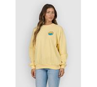 Salty Crew Sunset Crew Sweatshirt Jaune L Femme